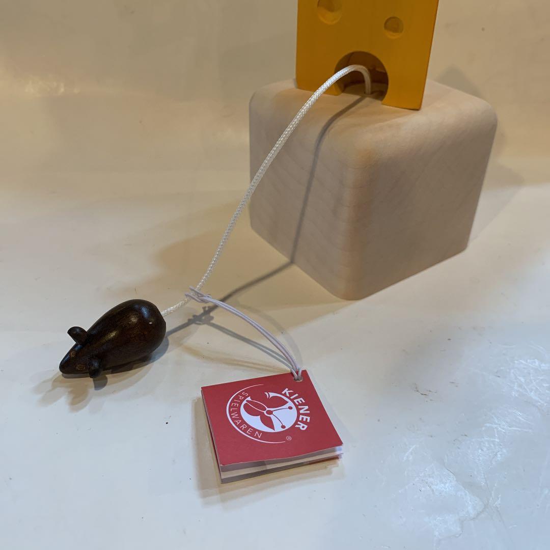 アトリエニキティキ   キーナー社　オルゴール　チーズとネズミ　新品未使用