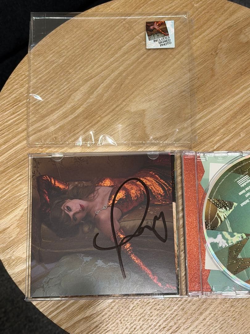 THE LIFE OF A SHOWGIRL CDサインPHOTO2④