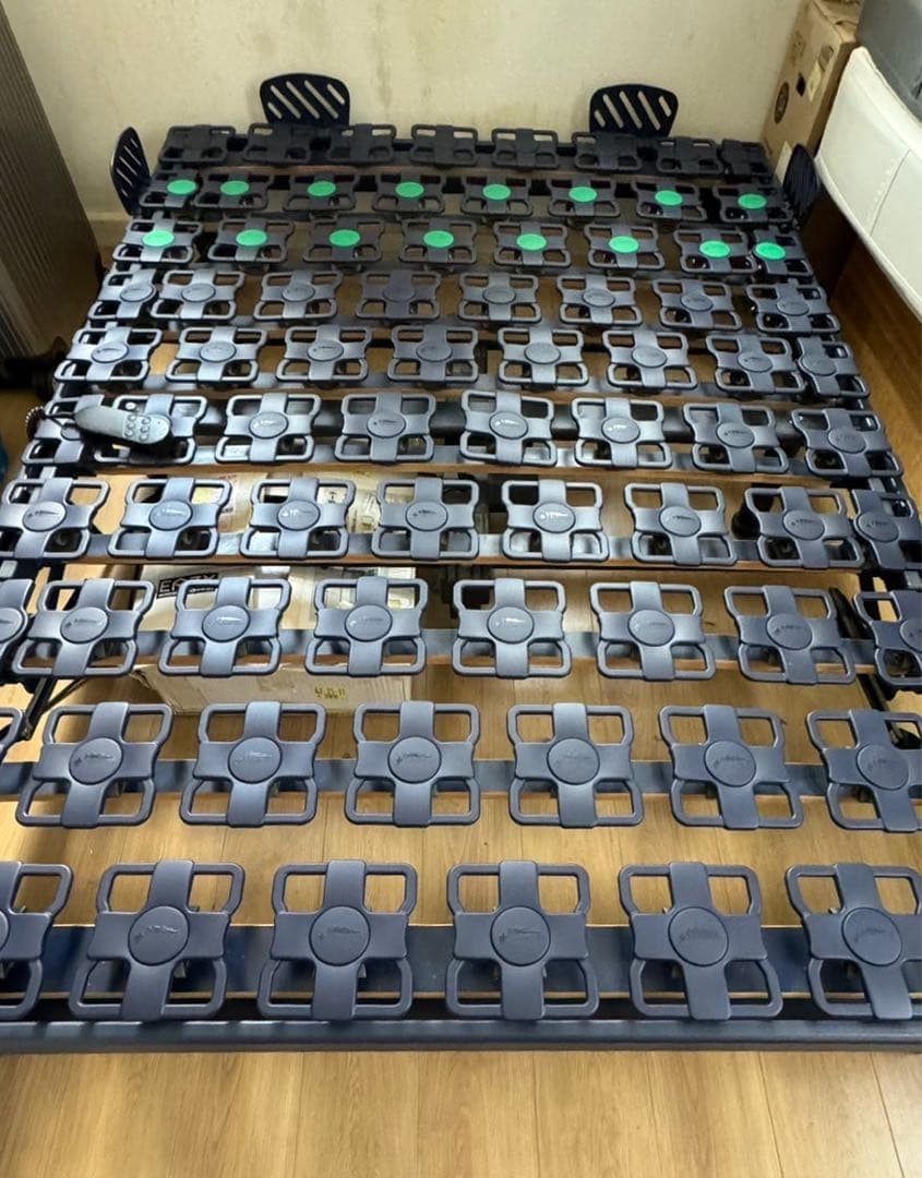 テンピュール ダブルベッド本体　送料込み