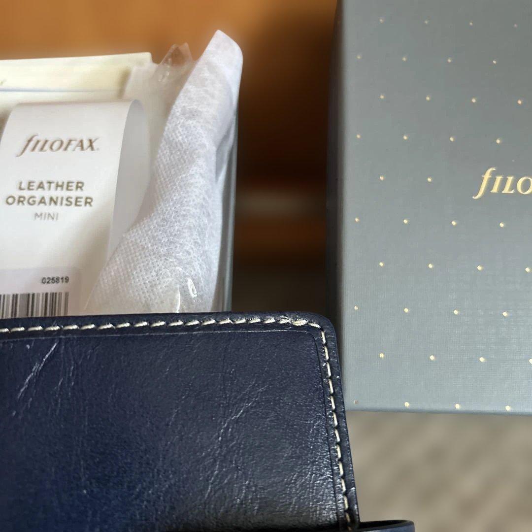 filofax(ファイロファックス) マルデン システム手帳 ミニ ネイビー