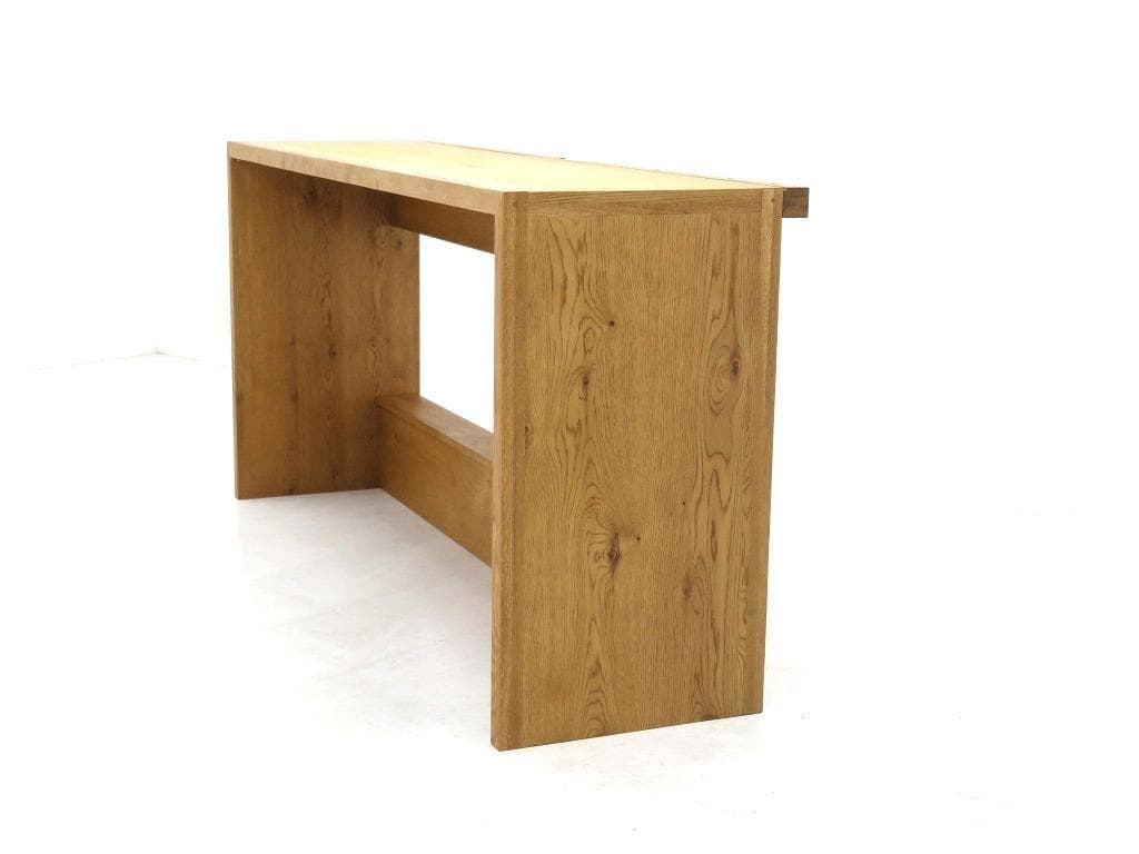 展示品　クラッシュゲート　オーク材　カウンターテーブル　キッチン　カフェ