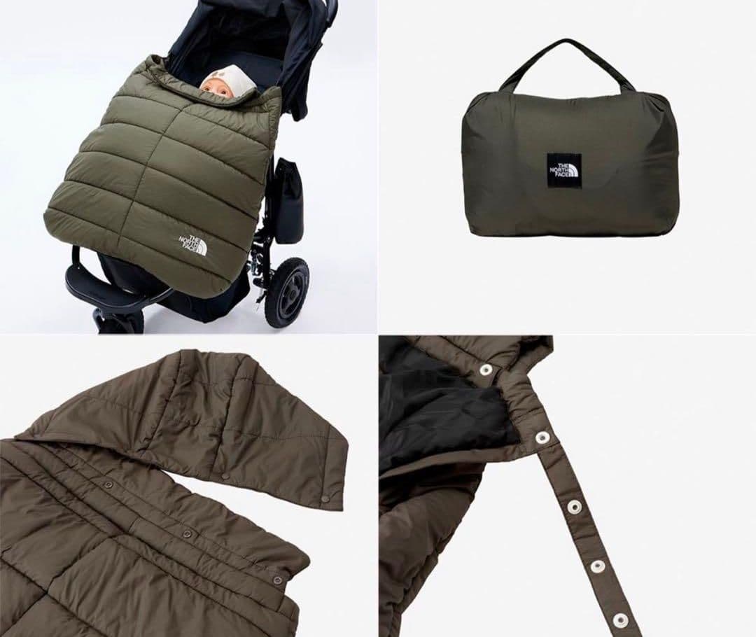 The north face ベビーシェルブランケット　ブラウン