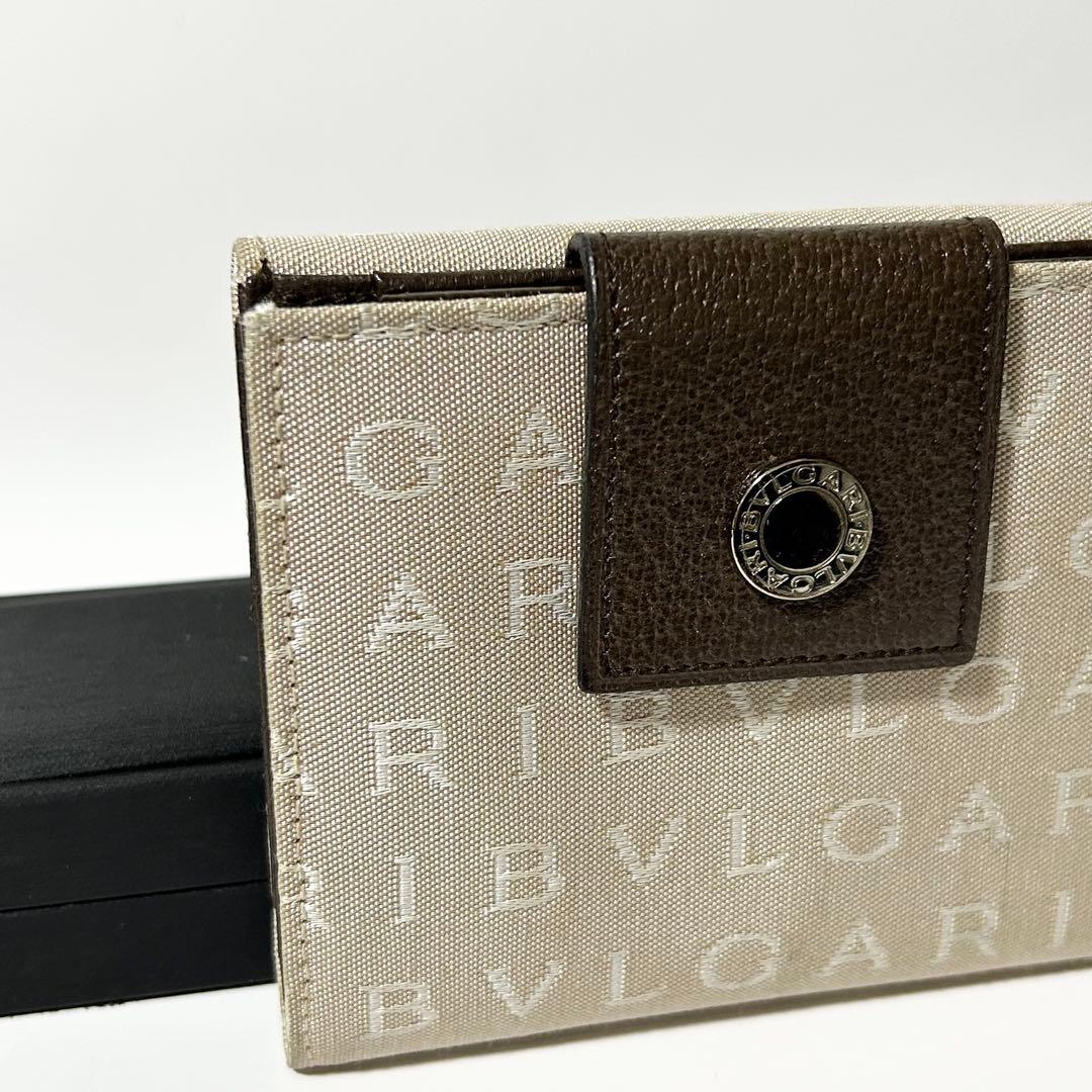 BVLGARI ブルガリ ロゴマイア 二つ折り 財布 レディース メンズ