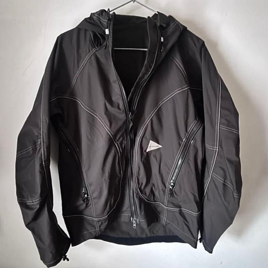 古着and wander マウンテン パーカー ジャケット グレー