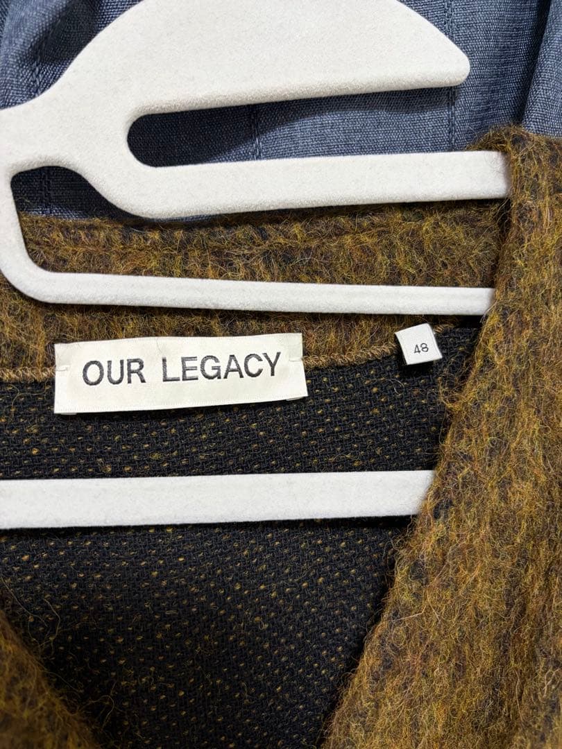 OUR LEGACY モヘアカーディガン 48 ブラウン