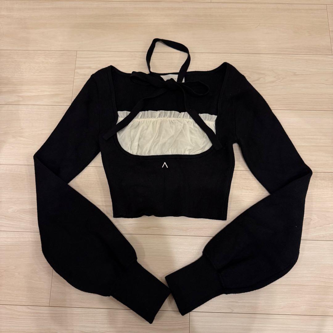 andmary アンドマリー Mew frill tops