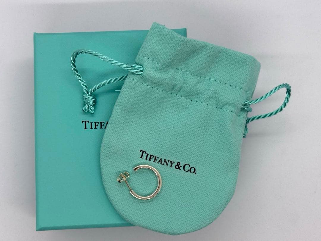 ティファニー　ピアス　サークル　フープ　1837 シルバー　SV 925【片耳】