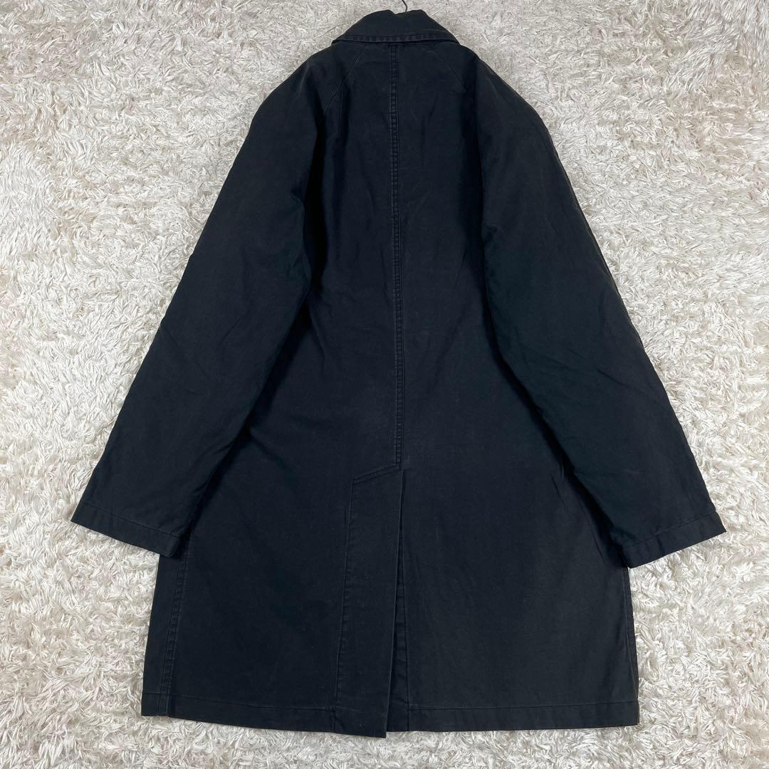 RRL ダブルアールエル 三ツ星 ステンカラーコート ブラック XS 90s