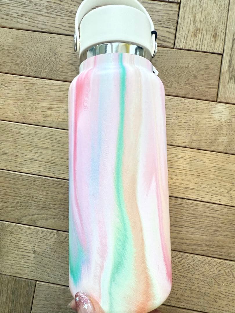 Limited ハイドロフラスク 32oz シュガークラッシュ ストロー付水筒