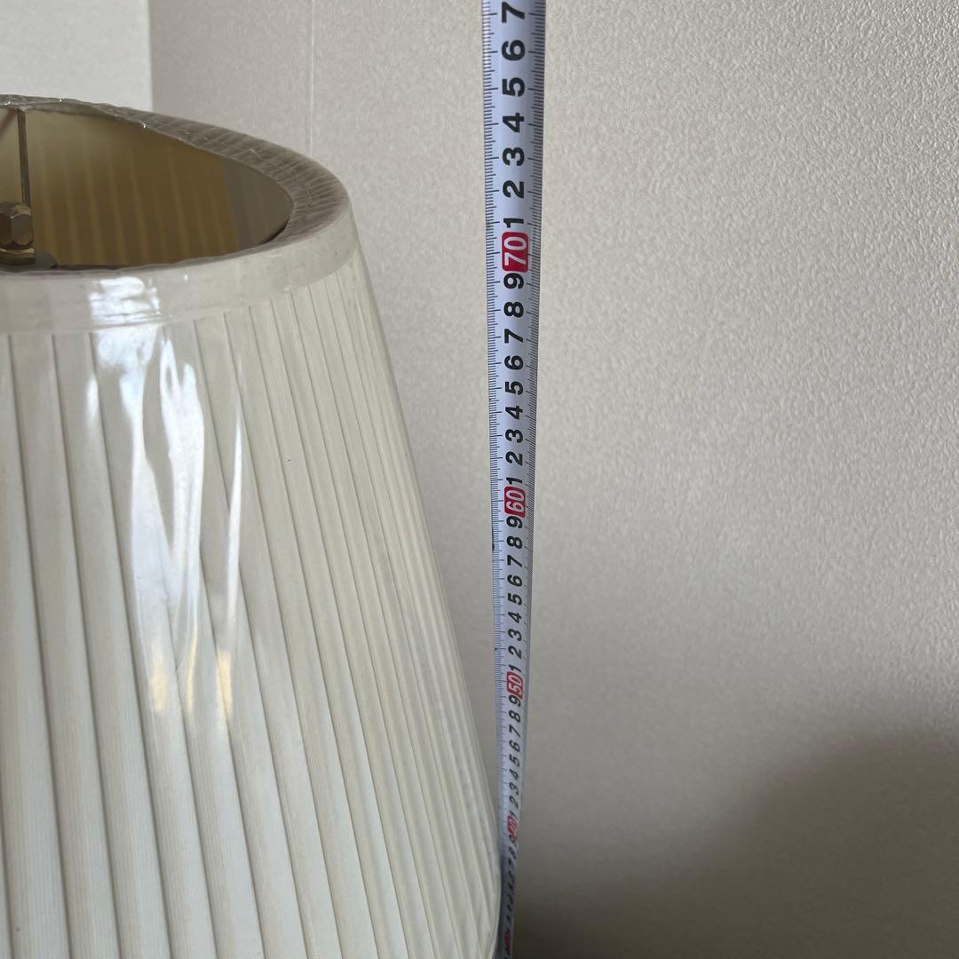 ランプ花柄陶器、希少特大高さ70美品❣️最終