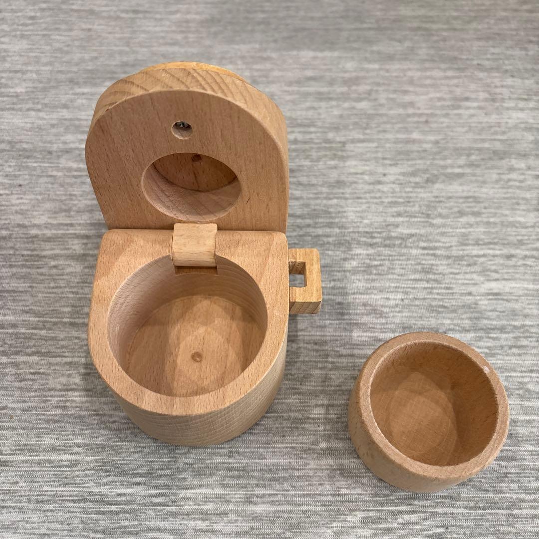 ☆ダイワ　ミドルキッチンセット☆ 木の冷蔵庫　木のおもちゃ　おままごとセット♡