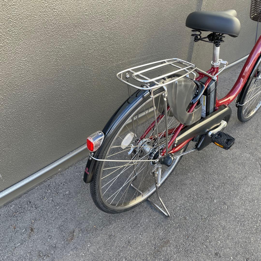 ヤマハ 電動アシスト自転車26インチ8.9Ah レッド