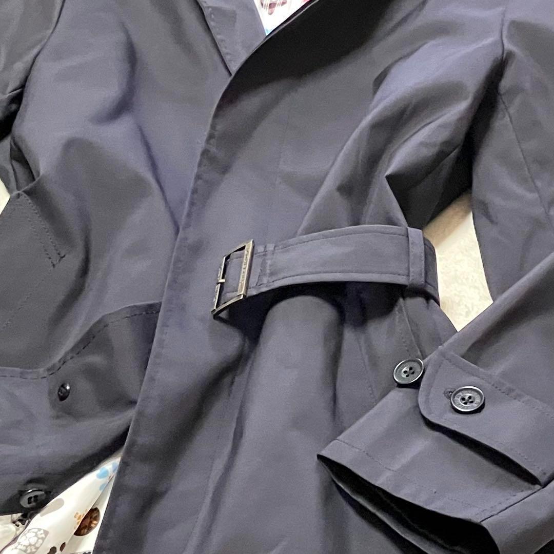 バーバリーブラックレーベル　トレンチコート　ライナー付ベルト付　モノグラム裏地