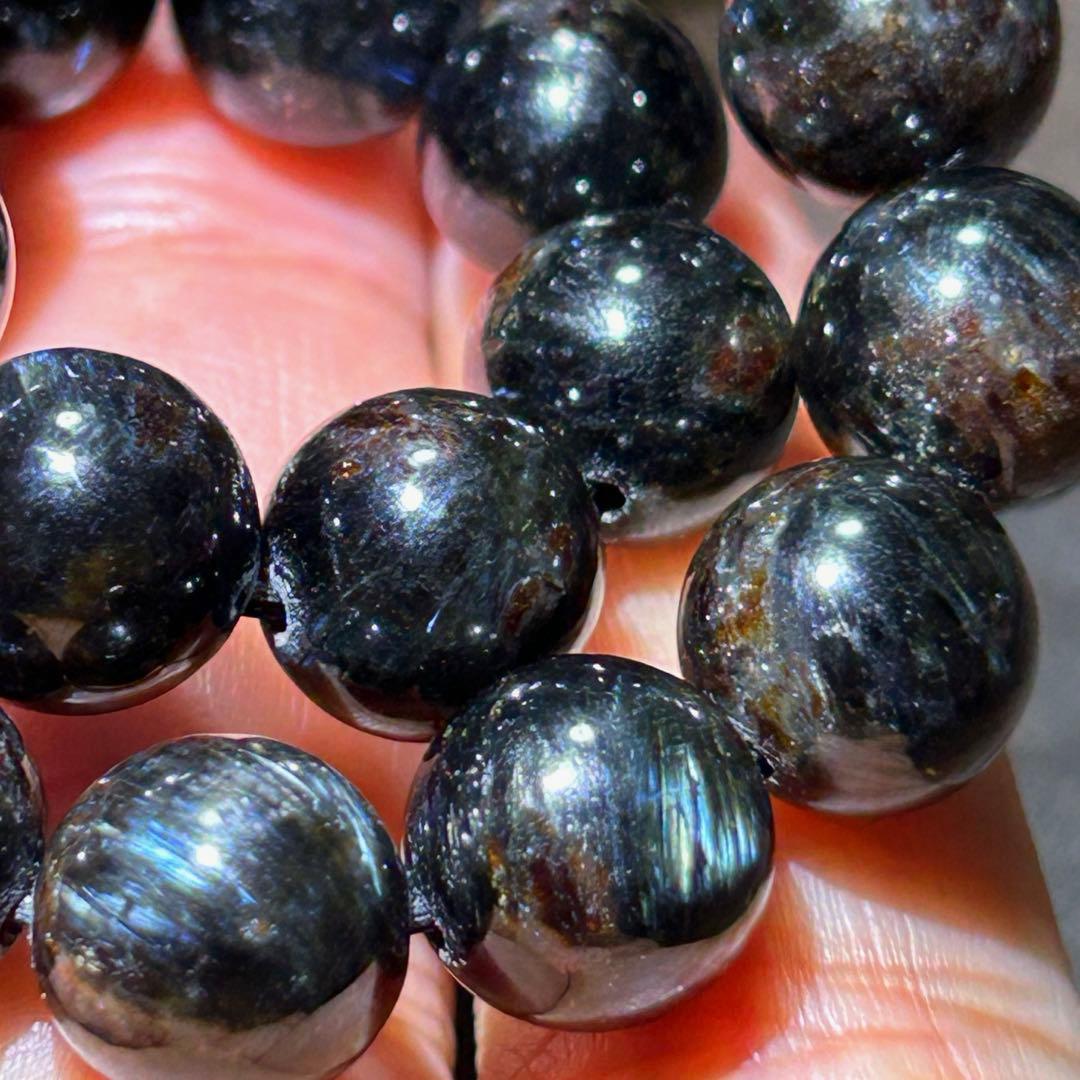 ★高級品質！福徳弁天宝珠③！希少！ブルー　ヌーマイト ブレス