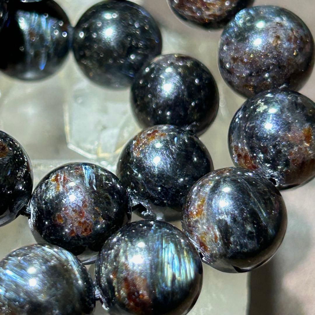 ★高級品質！福徳弁天宝珠③！希少！ブルー　ヌーマイト ブレス