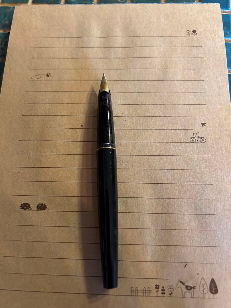 モンブラン万年筆 585 14K 320EF MONTBLANC