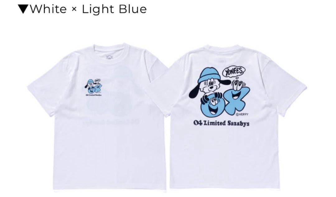 04 Limited Sazabys VERDY×YONFES Tシャツ