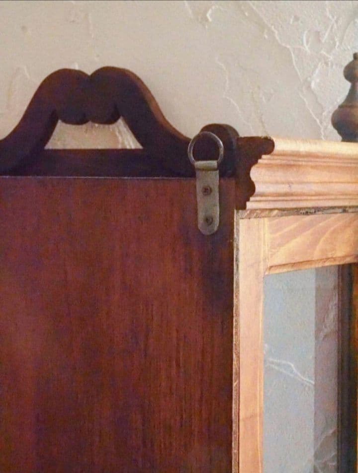 フランス　アンティーク　家具　ウォールキャビネット　キャビネット　棚　ブロカント