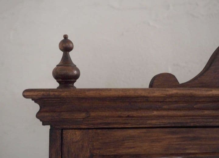 フランス　アンティーク　家具　ウォールキャビネット　キャビネット　棚　ブロカント