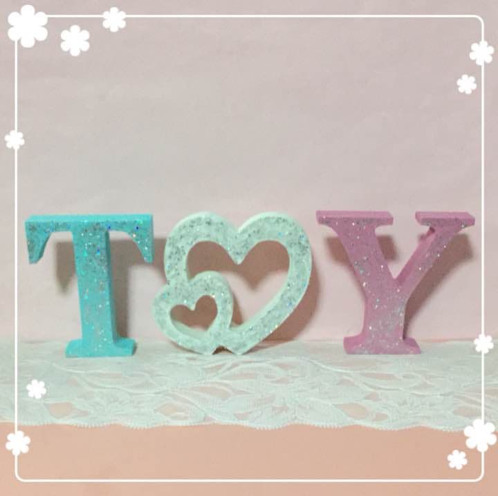 ゆみ様確認用♡イニシャルオブジェ