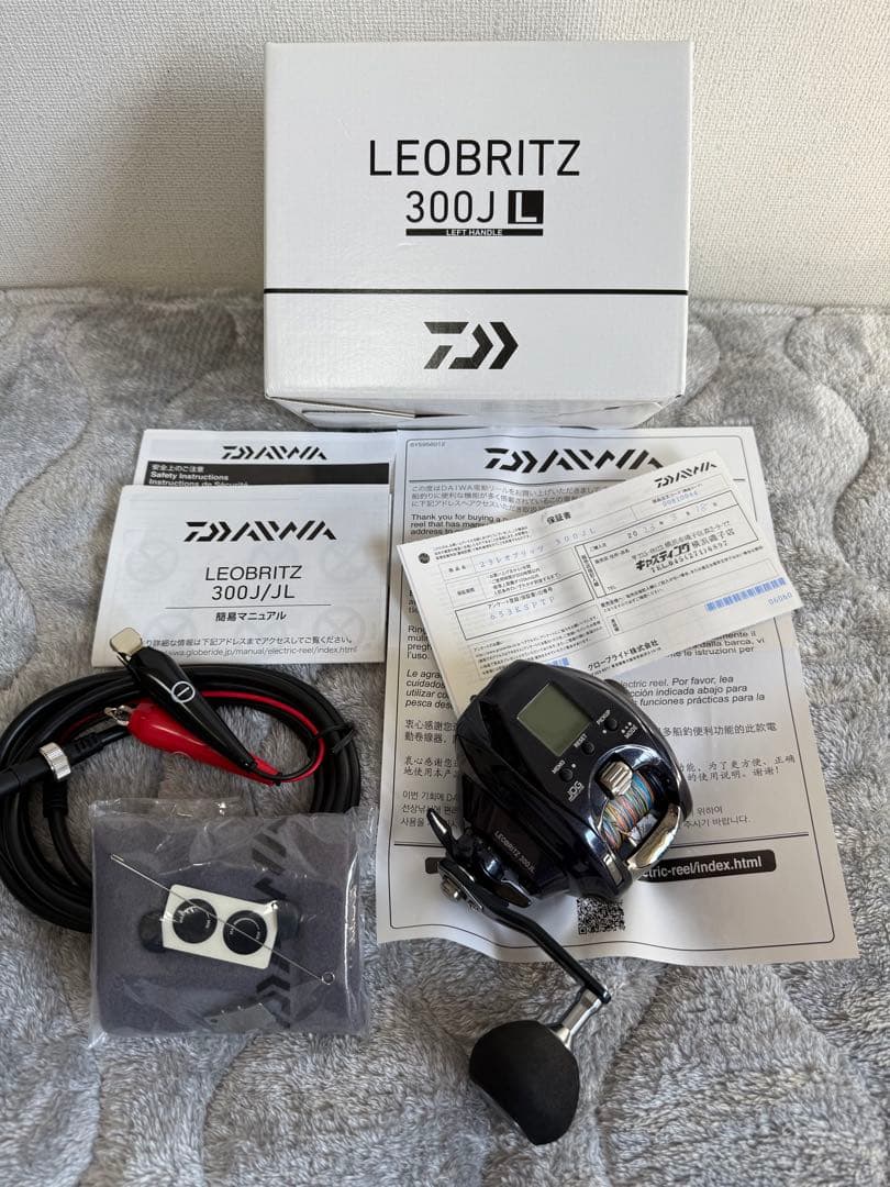 ダイワ 23 レオブリッツ 300JL 電動リール