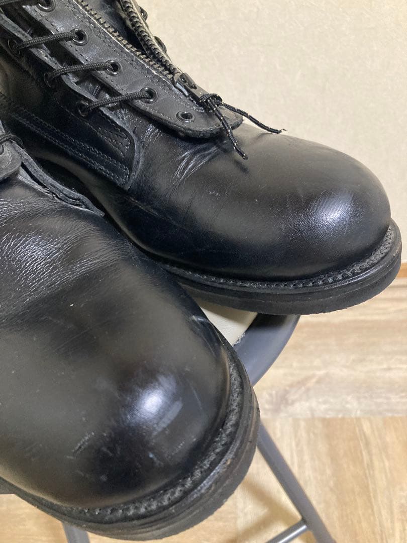 1985年製 U.S. MILITARY コンバットブーツ 9E ジップアップ