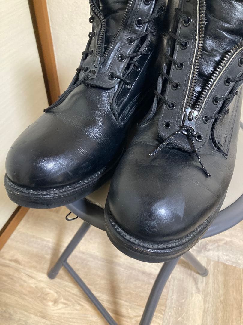1985年製 U.S. MILITARY コンバットブーツ 9E ジップアップ