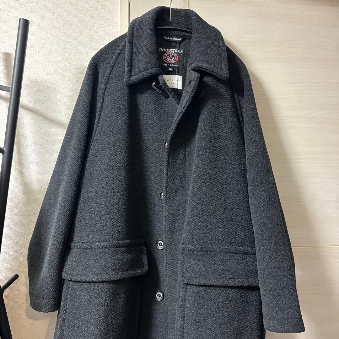 【別注】INVERTERE ウール ステンカラーコート