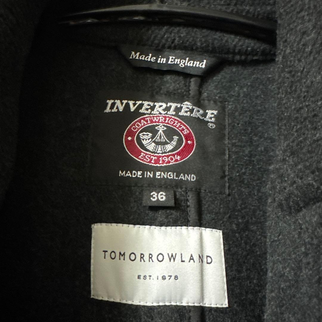 【別注】INVERTERE ウール ステンカラーコート