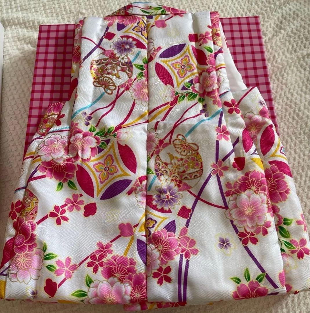 七五三 子供用着物セット 花柄