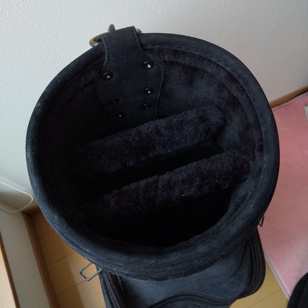 バーニーズニューヨーク　ゴルフ　キャディバッグ(黒)　とシューズバッグ(赤)