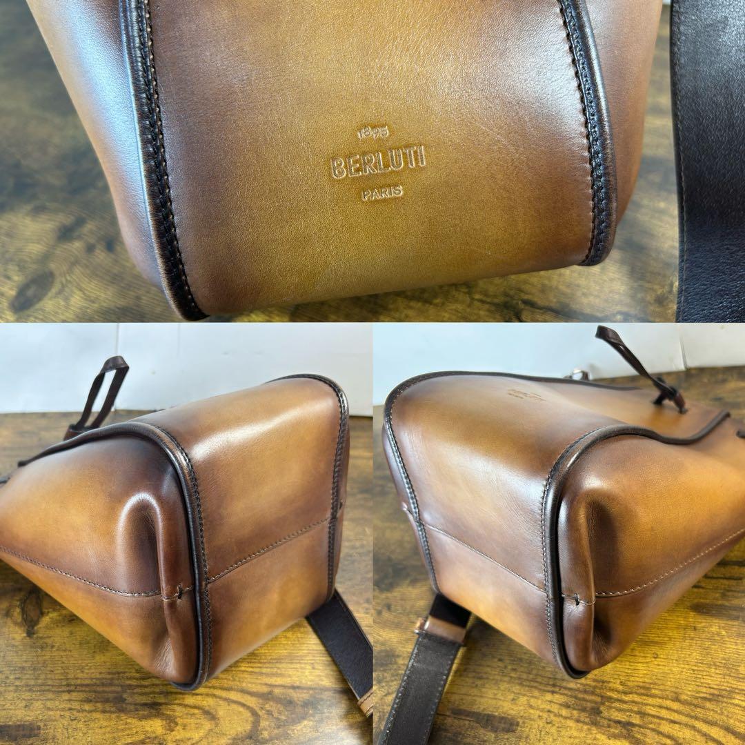 ほぼ新品　特注約50万円　 限定　Berluti ナムソス メッセンジャーバッグ
