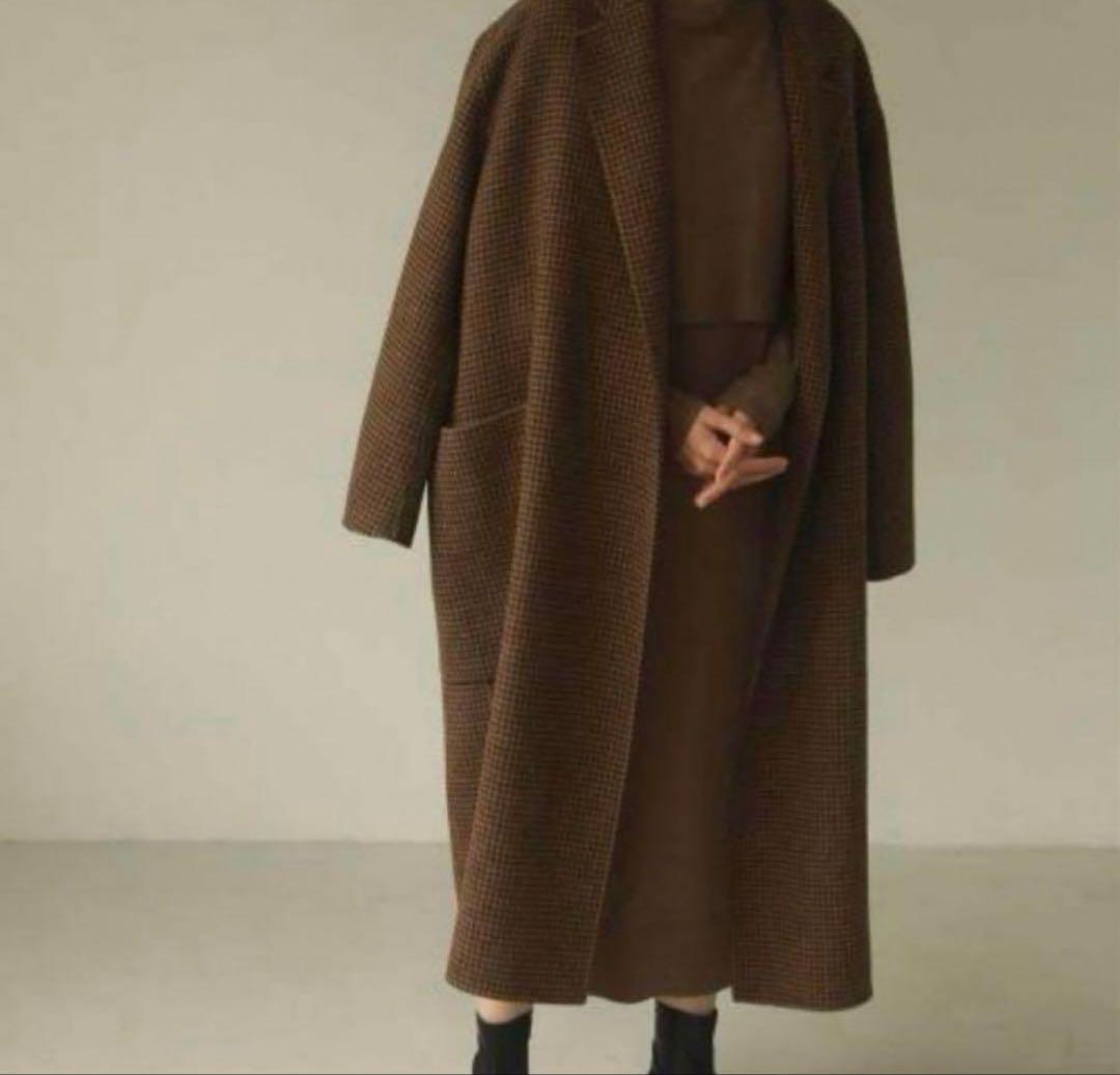 ⭐︎美品⭐︎todayful オーバーチェックコート 36