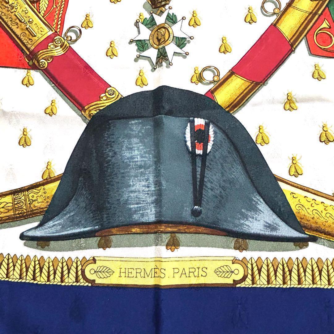 エルメス カレ90 NAPOLEON ナポレオン スカーフ シルク HERMES