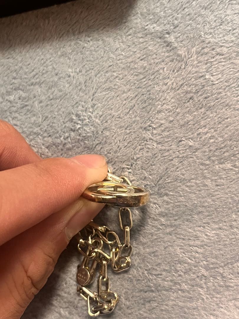 GUCCI グッチ　SV925 GG ロゴ　ブレスレット　アクセサリー