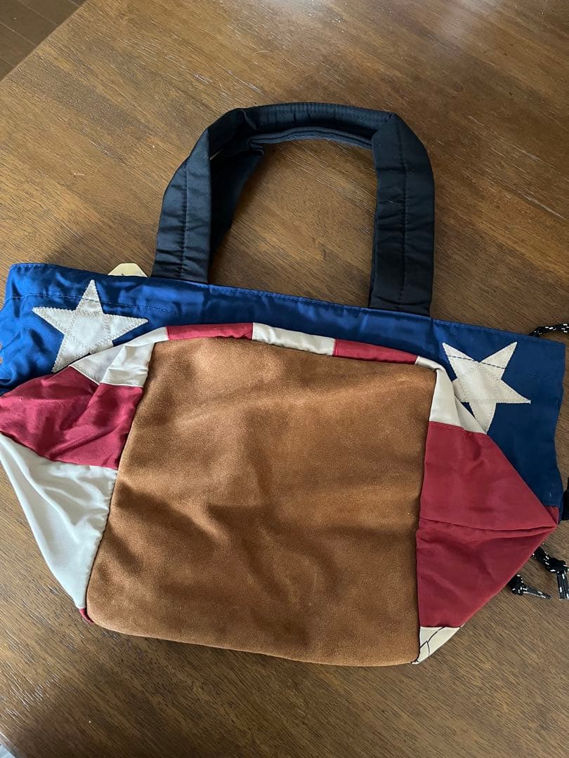 デニム&ダンガリー　ミッキーナイロントートバッグ新品　Mサイズ