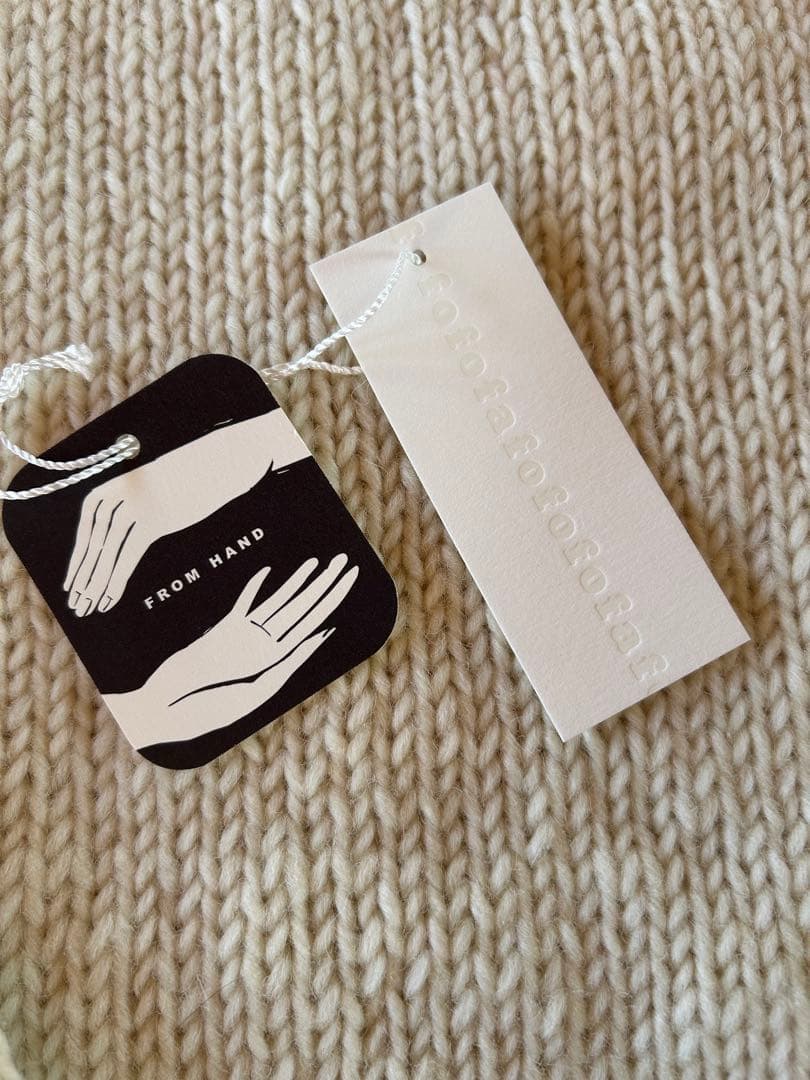 fofofofa TENDER SWEATER　VANILLA