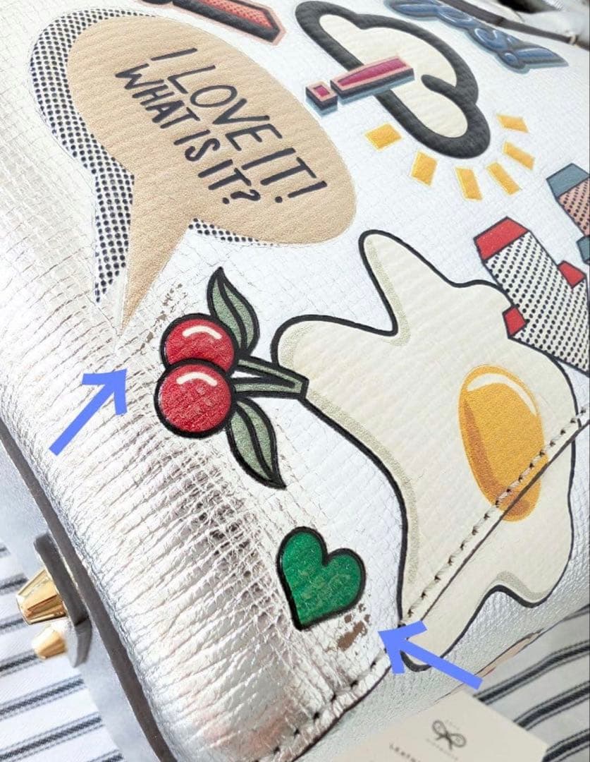 ◎超美品 アニヤハインドマーチ オールオーバー ステッカー トートバッグ❤︎