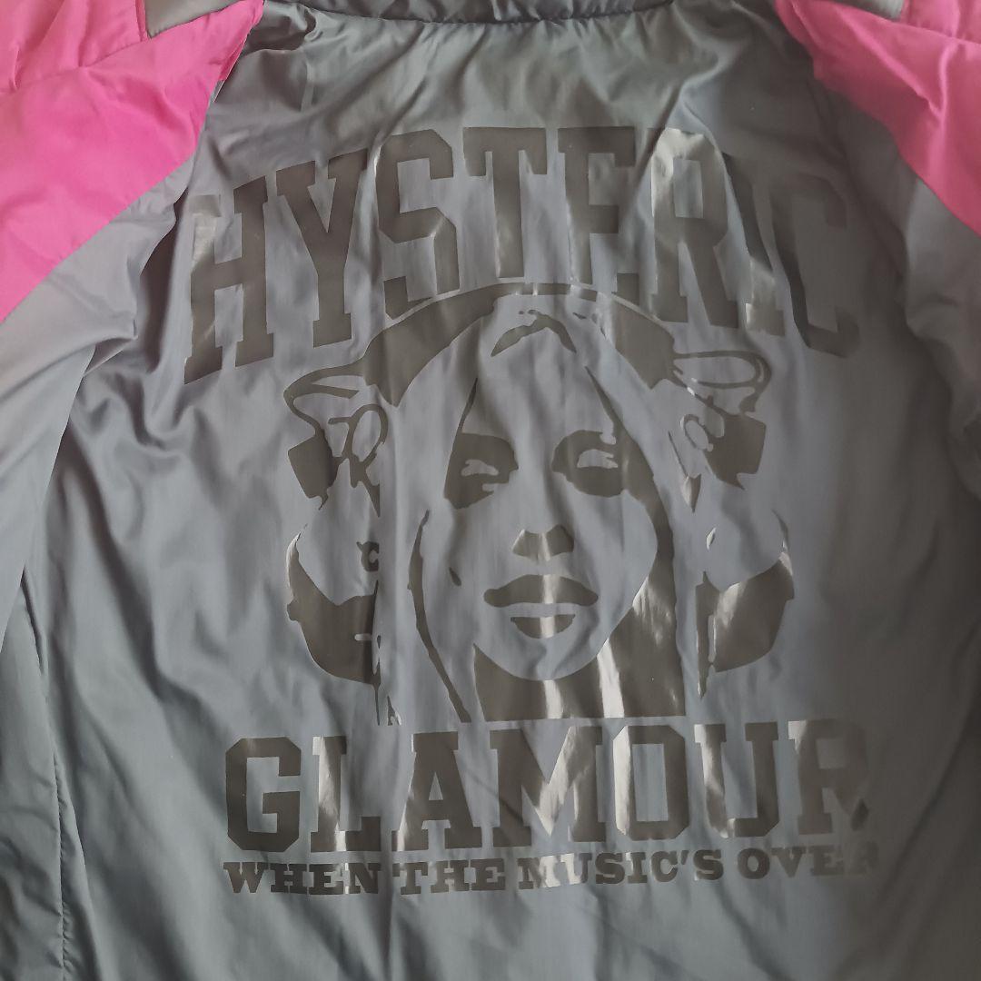 ヒステリックグラマー プリマロフト ダウンダウンジャケット ヒスガール ワッペン