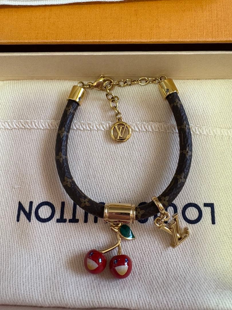 限定 ルイヴィトン 村上隆コラボ ブレスレットチェリー