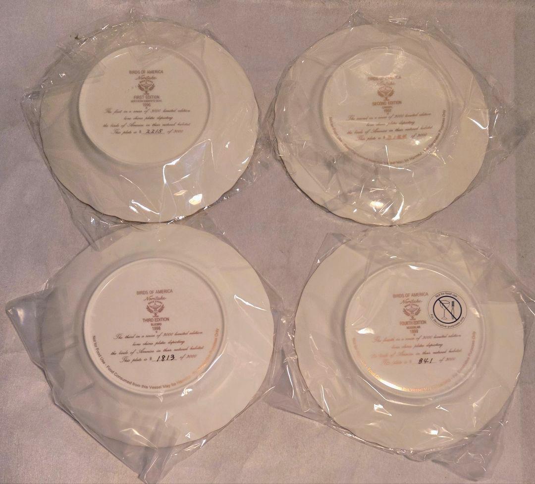 ノリタケクリスマスプレート1996-1999年皿未使用品