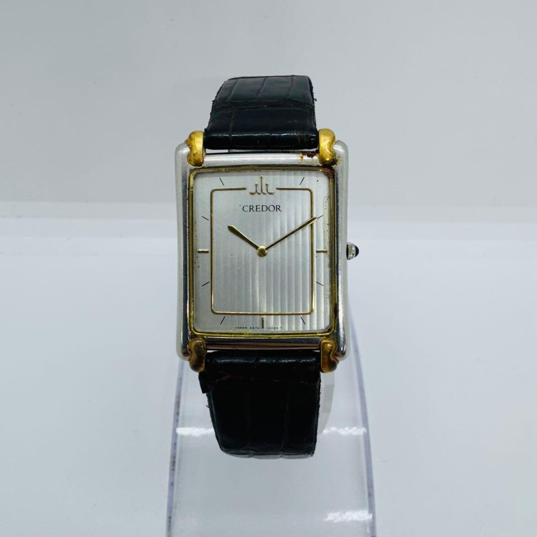✨SEIKO✨セイコー✨クレドール✨18KT✨5A74-5000✨腕時計