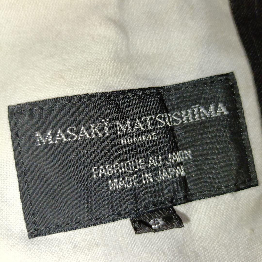 希少■MASAKI MATSUSHIMA 超ロング丈 トレンチコート ブラック