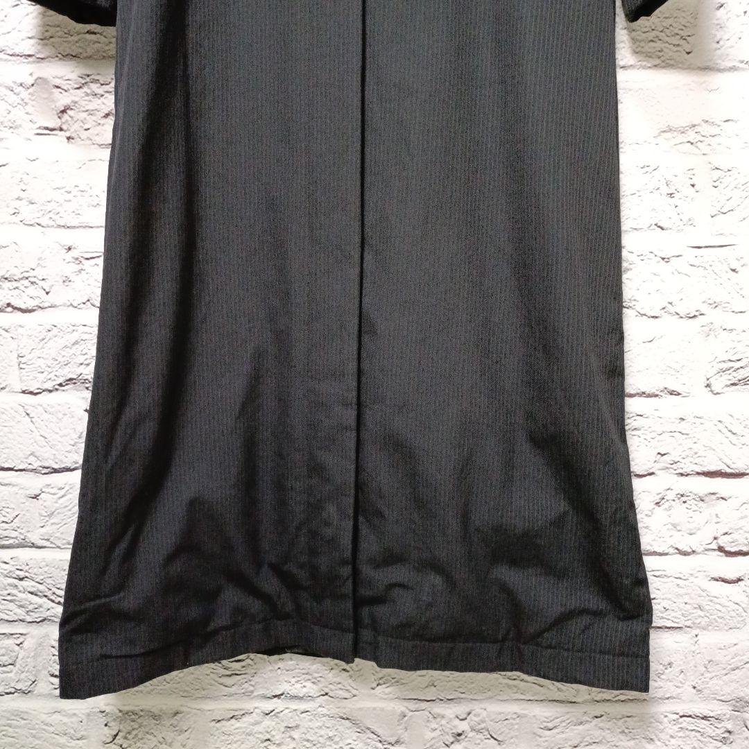 希少■MASAKI MATSUSHIMA 超ロング丈 トレンチコート ブラック