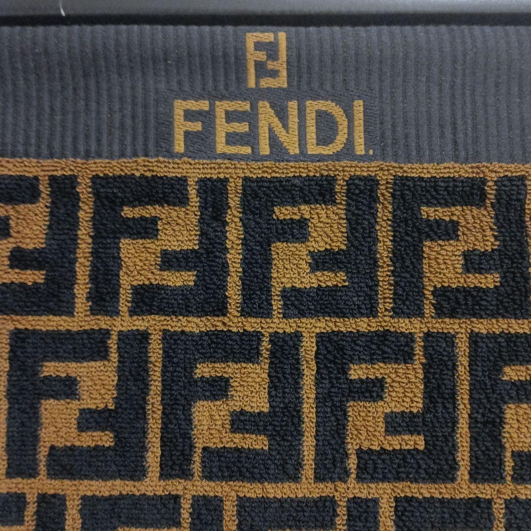 FENDI フェンディ　タオルケット　ズッカ柄　未使用　自宅保管品