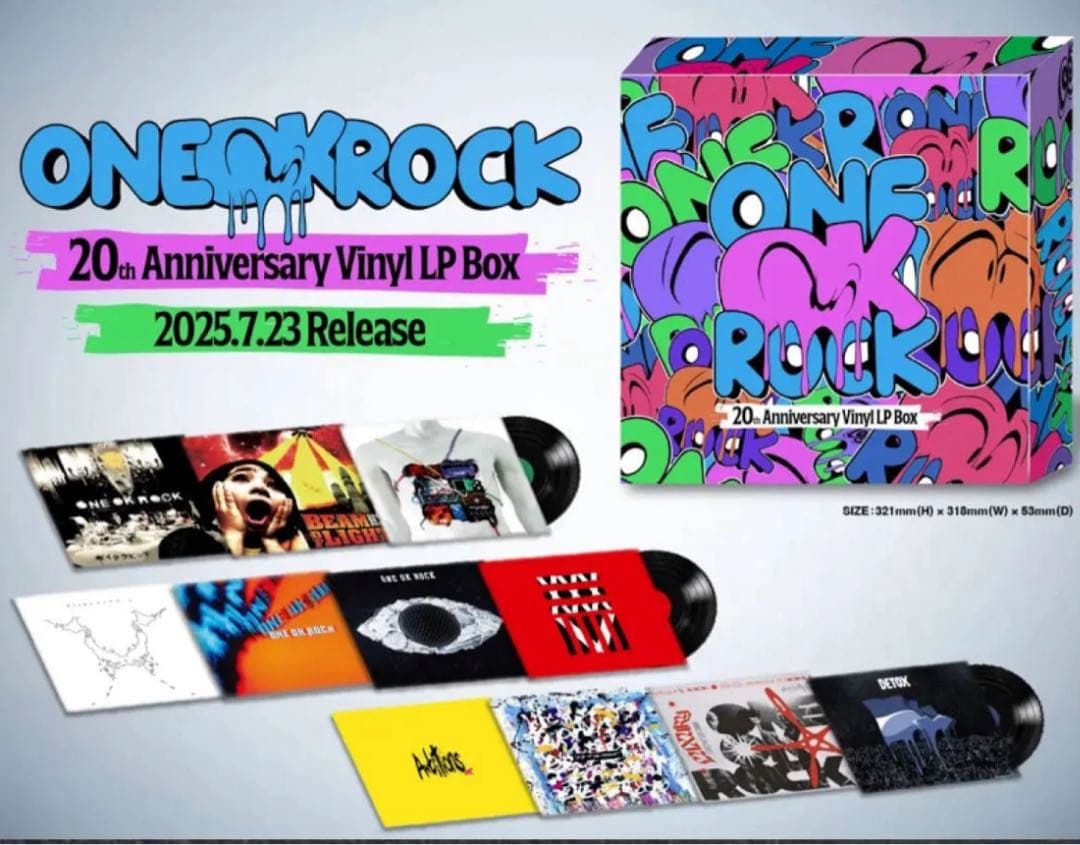 ONEOKROCK LP レコード