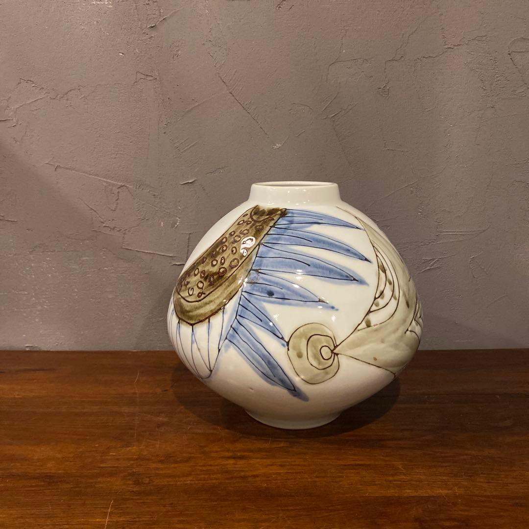 ヴィンテージ フラワーベース オブジェ インテリア アトミック 置物