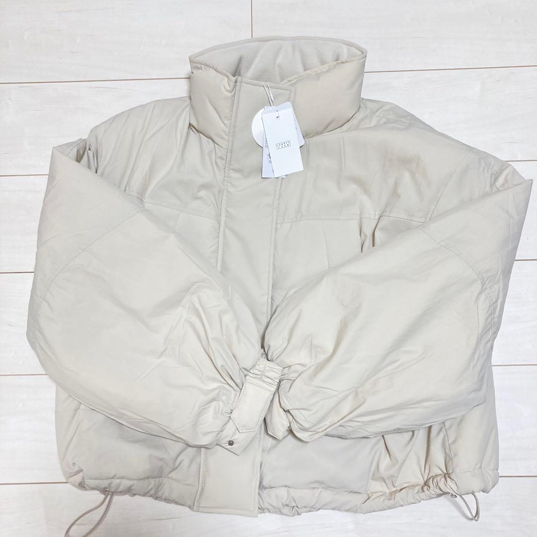 タグ付き　モンスターショートコート LOWRYSFARM アイボリー