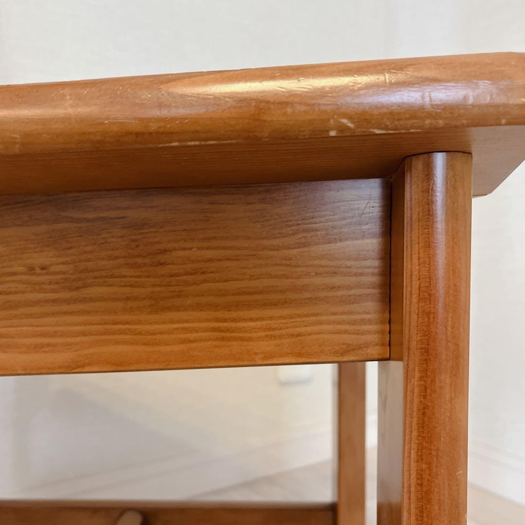 希少 カナディアン ダイニングチェア 2脚 無垢材 クラシック ビンテージ家具