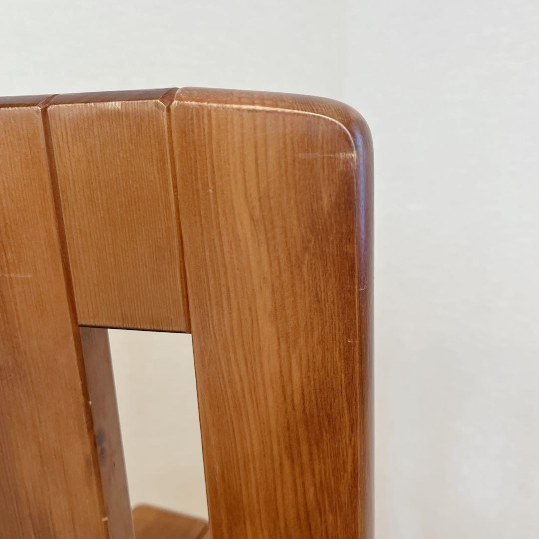 希少 カナディアン ダイニングチェア 2脚 無垢材 クラシック ビンテージ家具